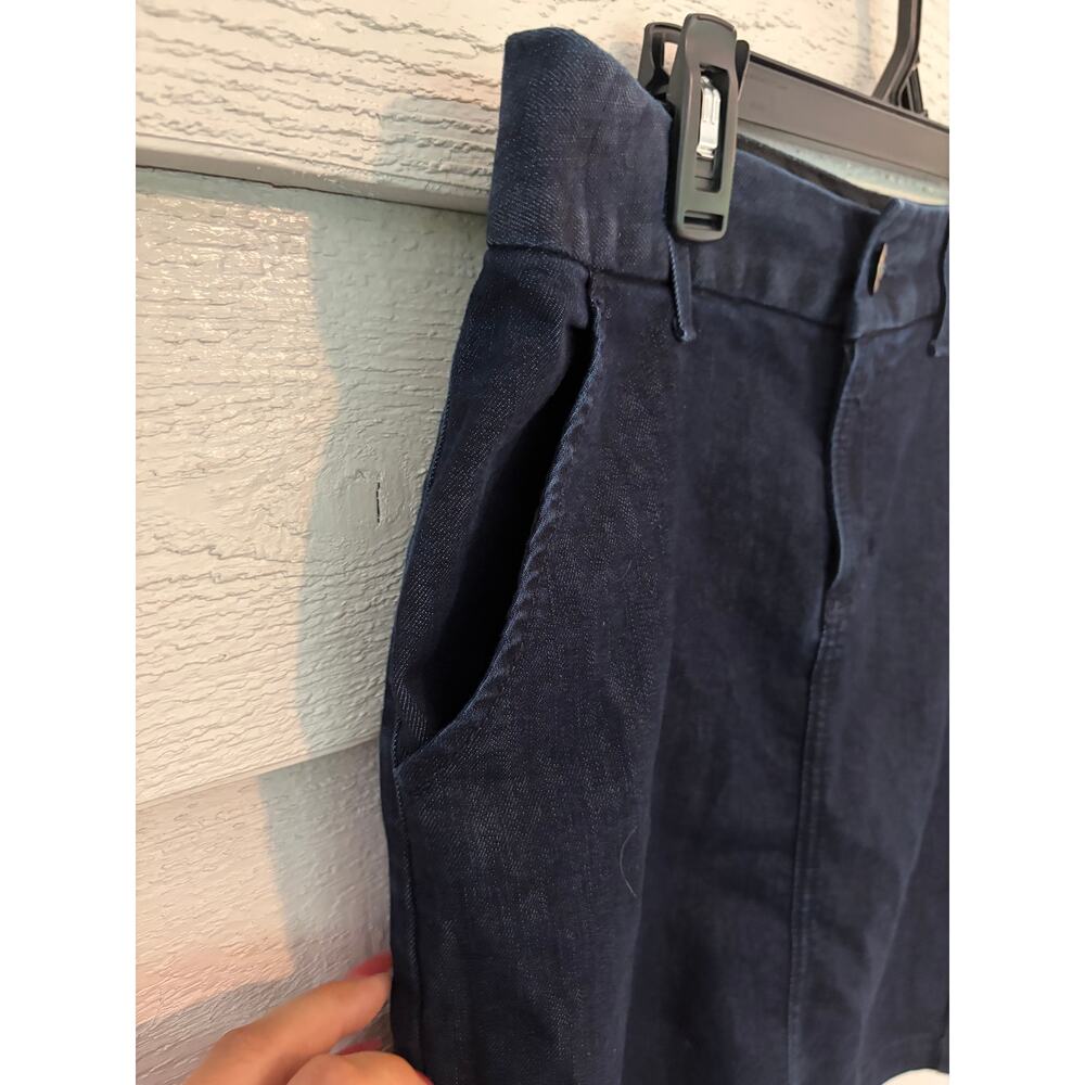 Banana Republic Dark Wash Denim Pencil Skirt – Size 6 - Picture 4 of 7